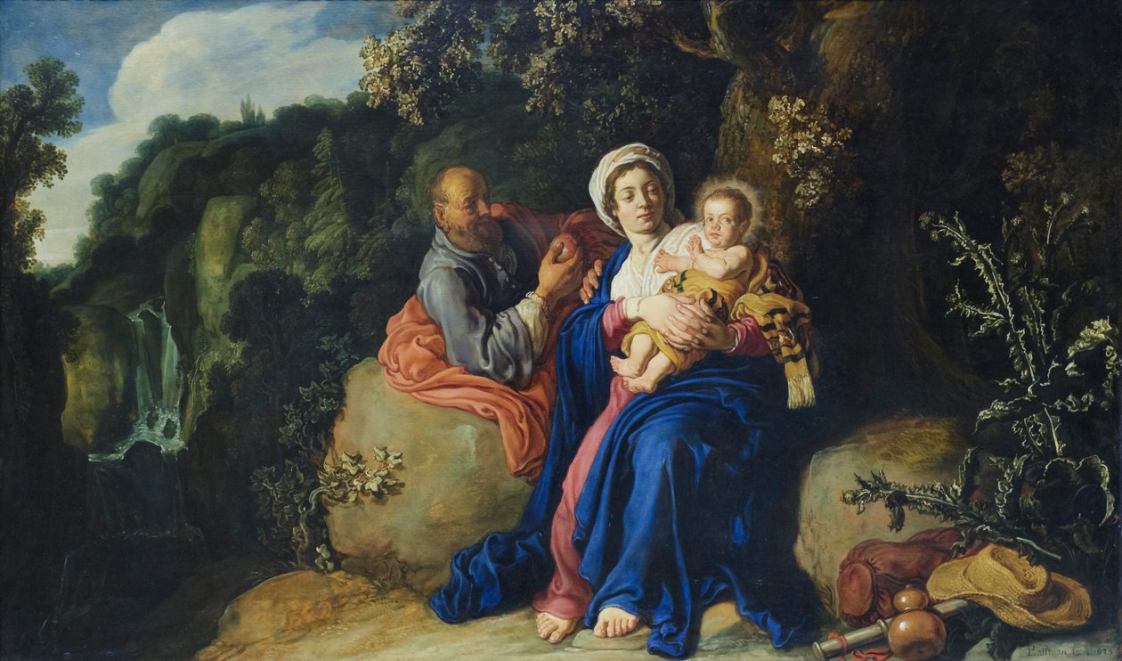 A többiek az egyiptomi járaton alkotó: Pieter Lastman