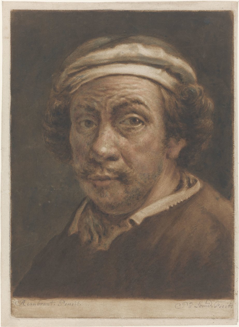 Rembrandt van Rijn portréja alkotó: Pieter Louw