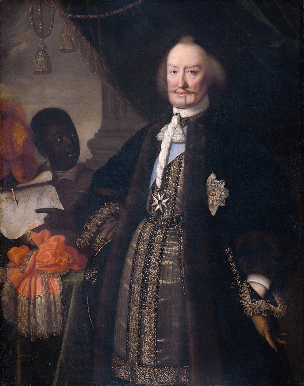 Johan Maurits, Nassau-Siegen grófja (1604-1679); "a brazil" néven ismert. alkotó: Pieter Nason