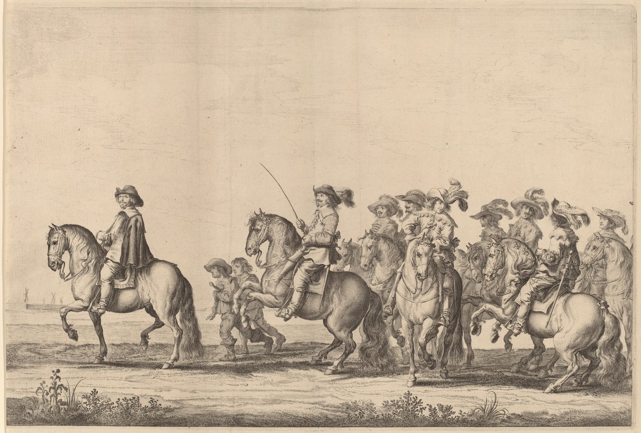Marie de Medici belépése Amszterdamba [6/2. tábla] alkotó: Pieter Nolpe