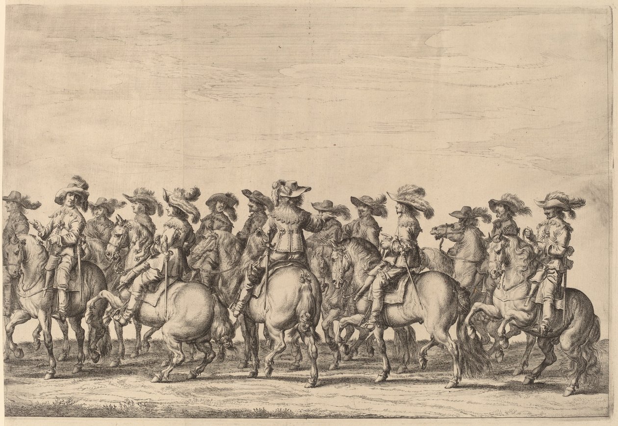 Marie de Medici belépése Amszterdamba [6/3. tábla] alkotó: Pieter Nolpe