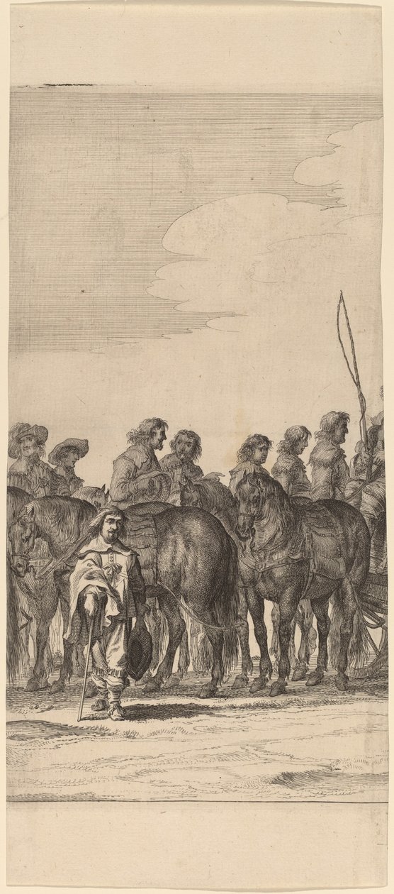 Marie de Medici belépése Amszterdamba [6/5. tábla] alkotó: Pieter Nolpe