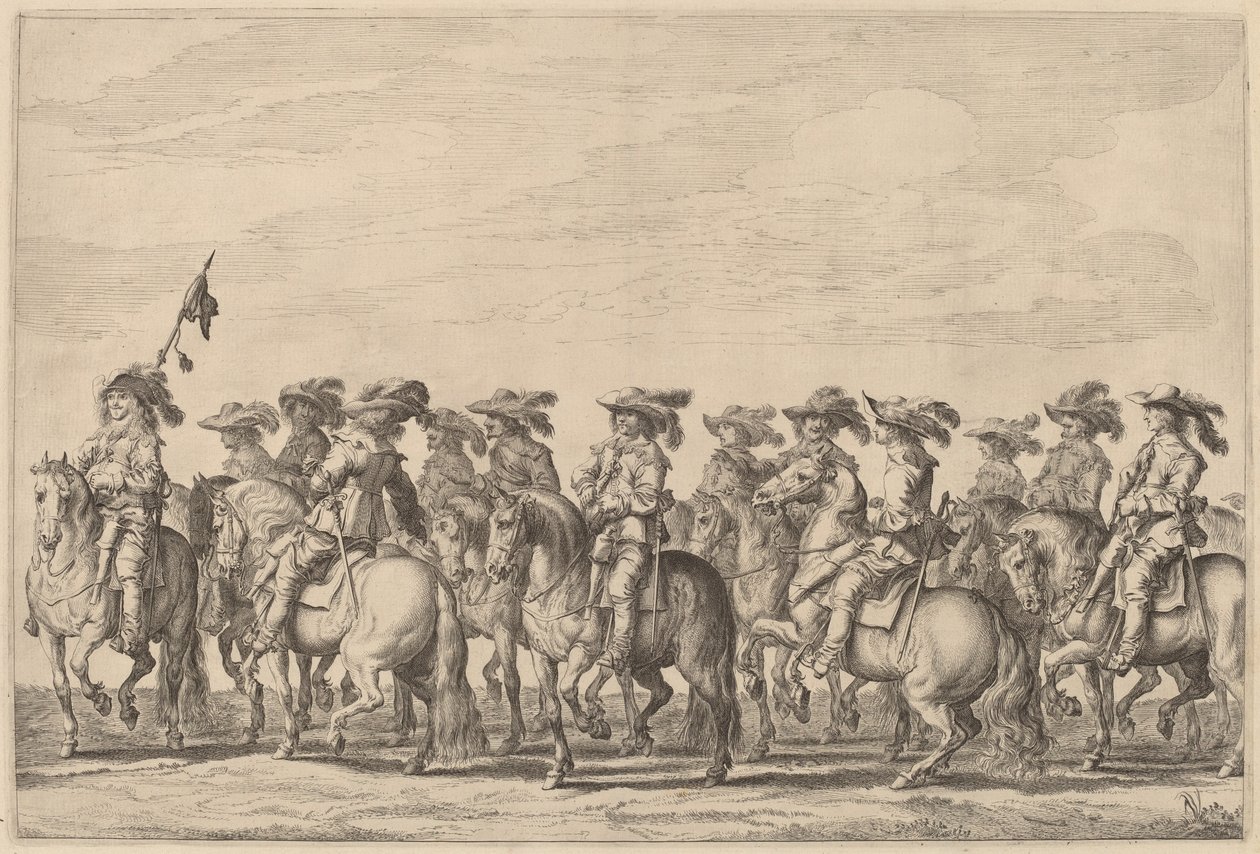 Marie de Medici belépése Amszterdamba [6/6. tábla] alkotó: Pieter Nolpe