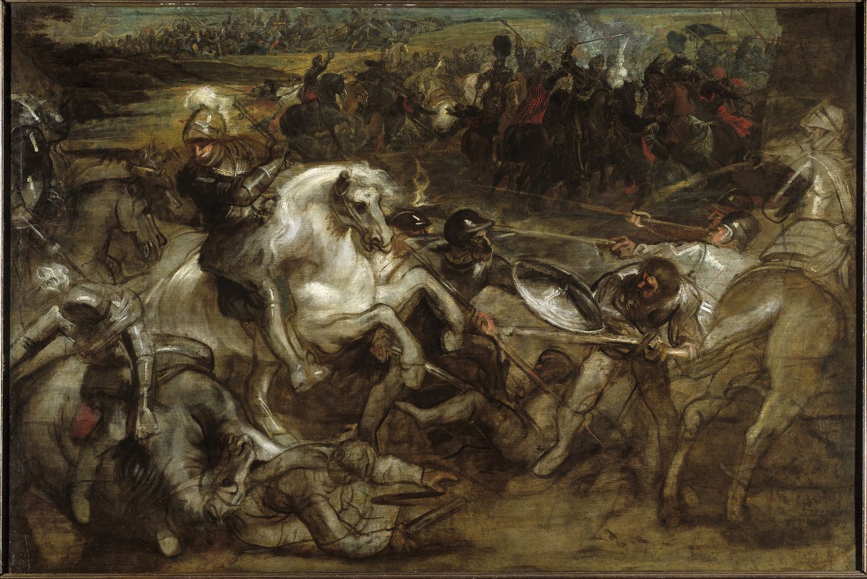 IV. Henrik az ivryi csatában, 1628-1630. alkotó: Pieter Paul Rubens