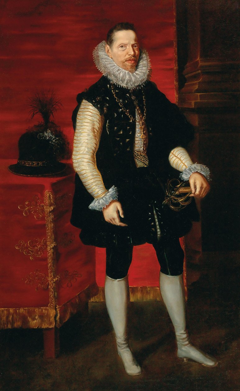VII. Albert osztrák főherceg portréja 1559-1621. alkotó: Pieter Paul Rubens