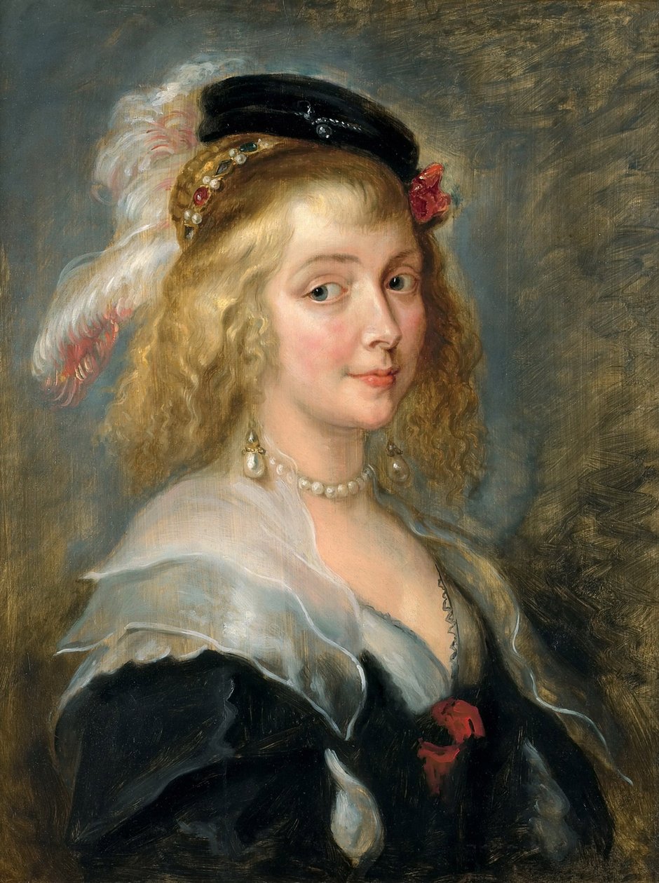 Hélène Fourment portréja, 1640. alkotó: Peter Paul Rubens