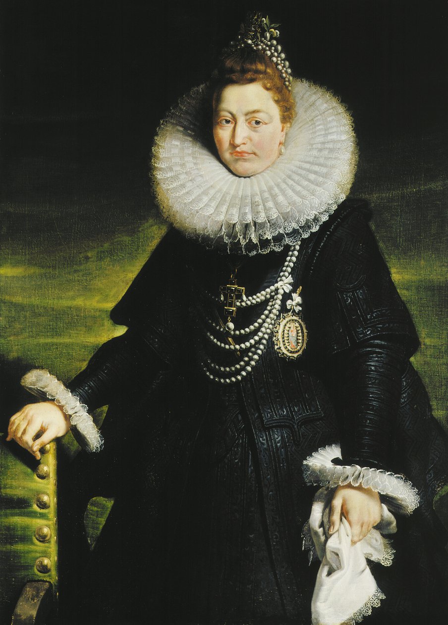 Infanta Isabella Clara Eugenia spanyol portréja 1566-1633, 1616. alkotó: Pieter Paul Rubens