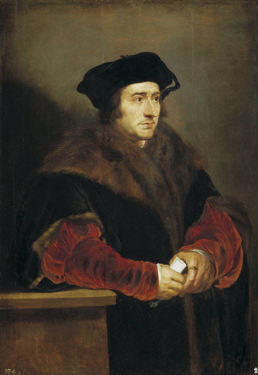 Sir Thomas More portréja, 1625-1630 alkotó: Peter Paul Rubens