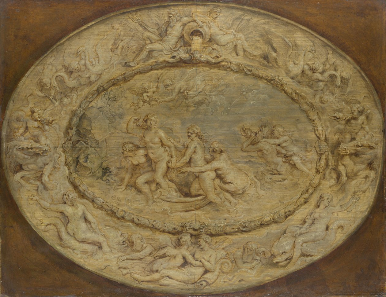 Vénusz születése, kb. 1632-1633 alkotó: Peter Paul Rubens