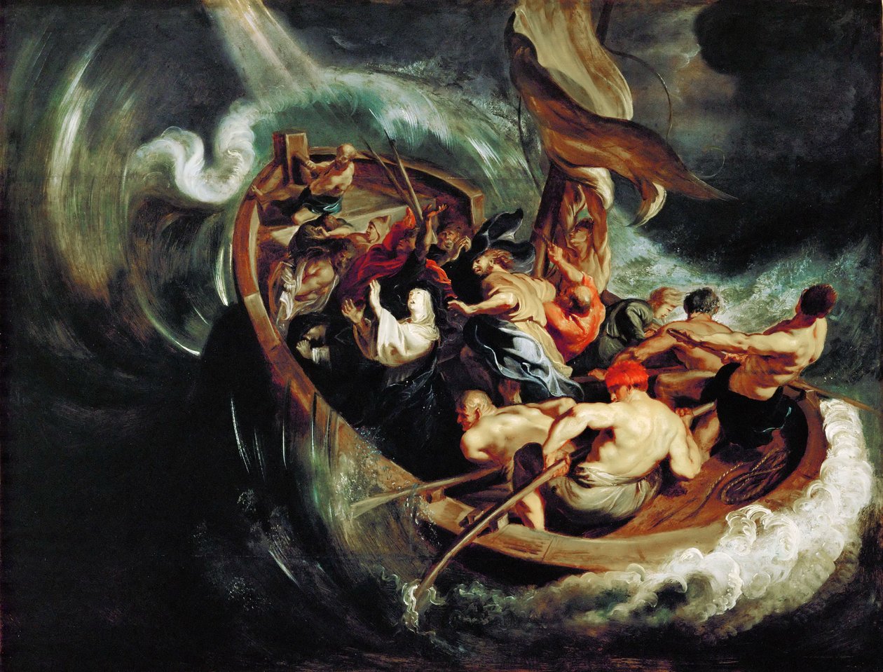 A St. Walburga csoda, 1611 körül. alkotó: Peter Paul Rubens