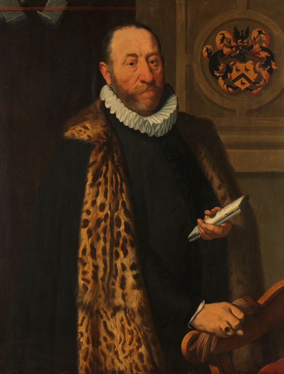 Mattheus Augustijnsz Steyn, a dokkumi Északi Negyed Admiralitás Kollégiumának tanácsosának portréja alkotó: Pieter Pietersz. (I)