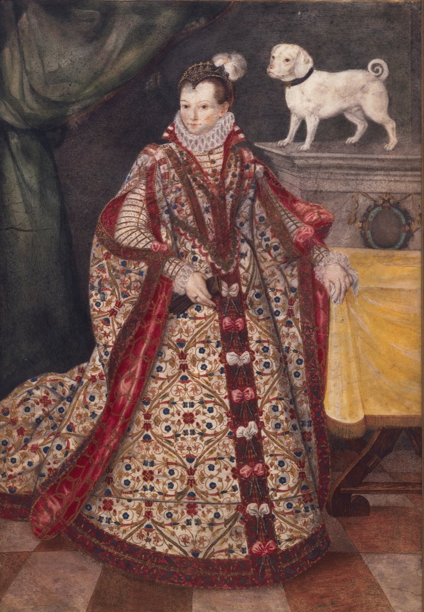 Egy morva nő portréja. alkotó: Pieter Pietersz the Younger