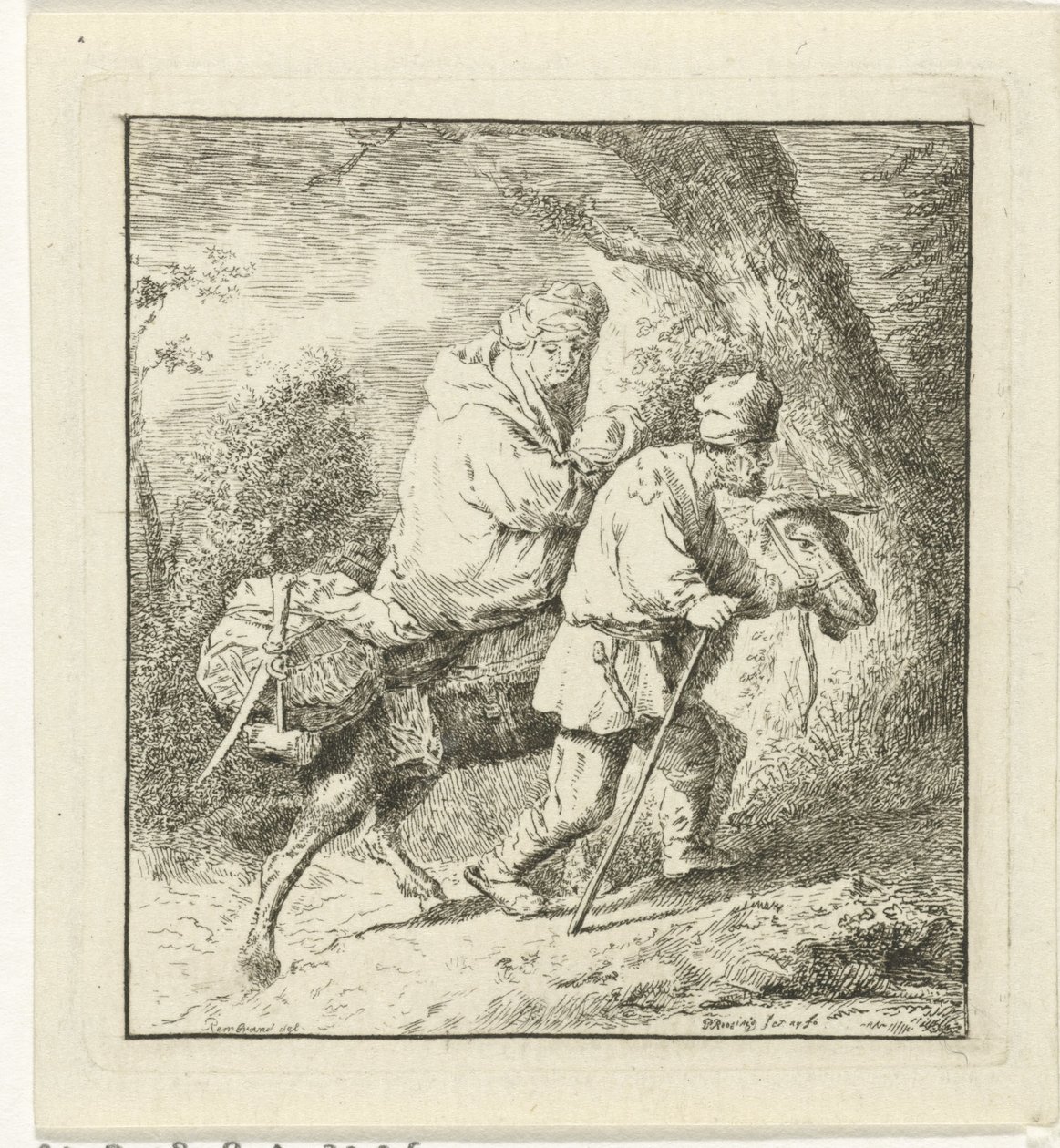 Repülés Egyiptomba alkotó: Pieter Roosing