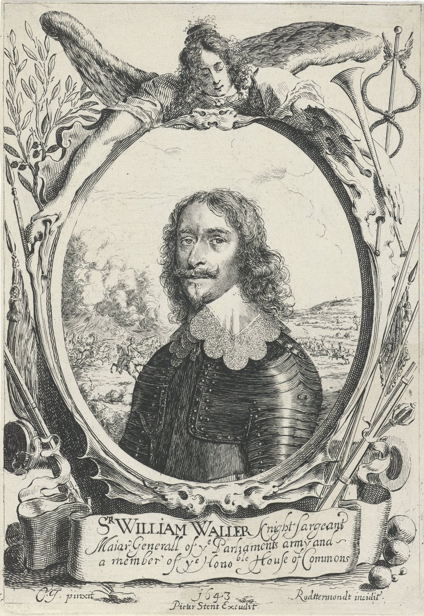 Sir William Waller portréja alkotó: Pieter Rottermondt