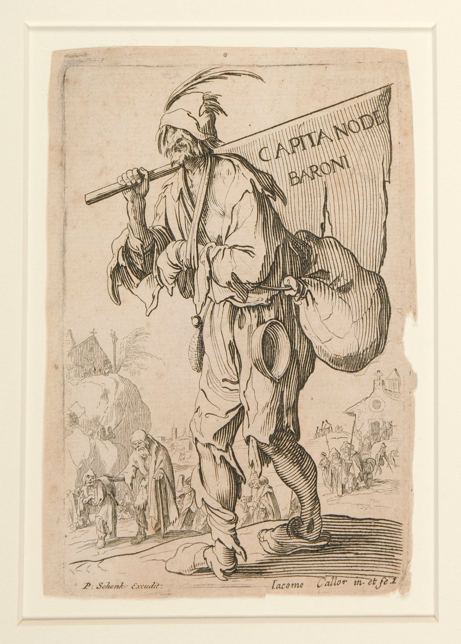 Elülső rész, a Les Gueux-tól [fordítva] alkotó: Pieter Schenck I