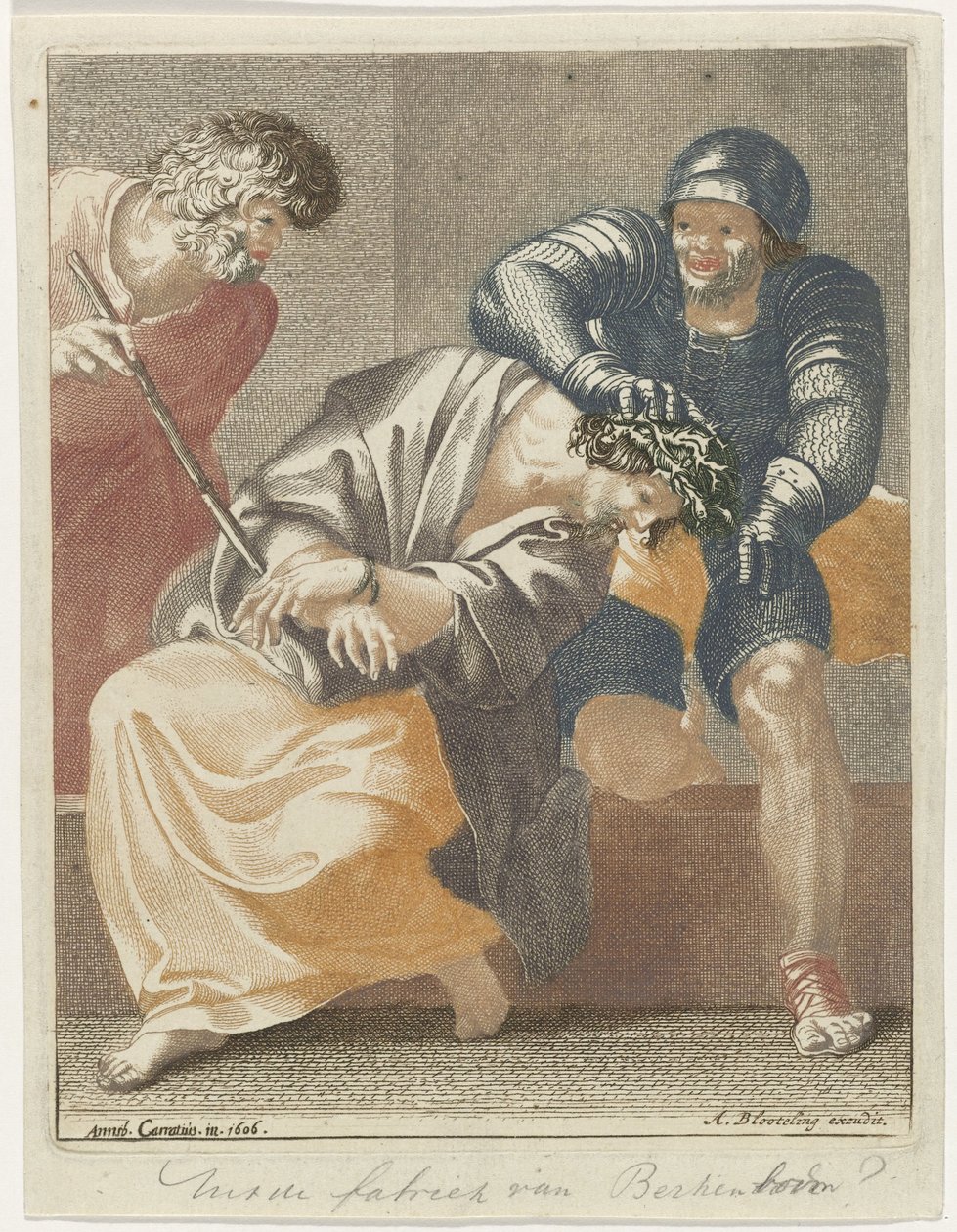 Krisztus megcsúfolása alkotó: Pieter Schenk (I) (possibly)
