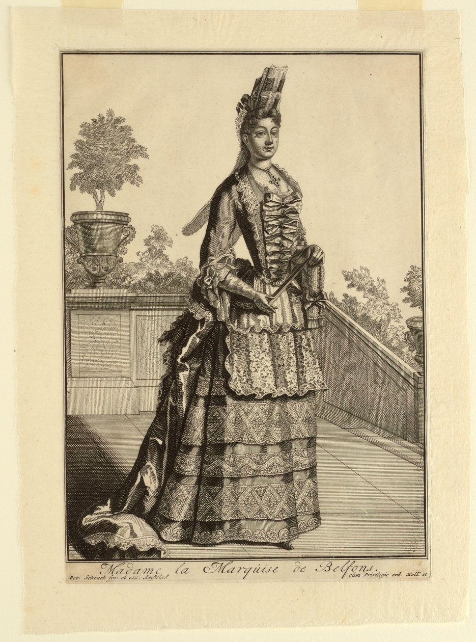 Madame de Belfons márkiné alkotó: Pieter Schenk