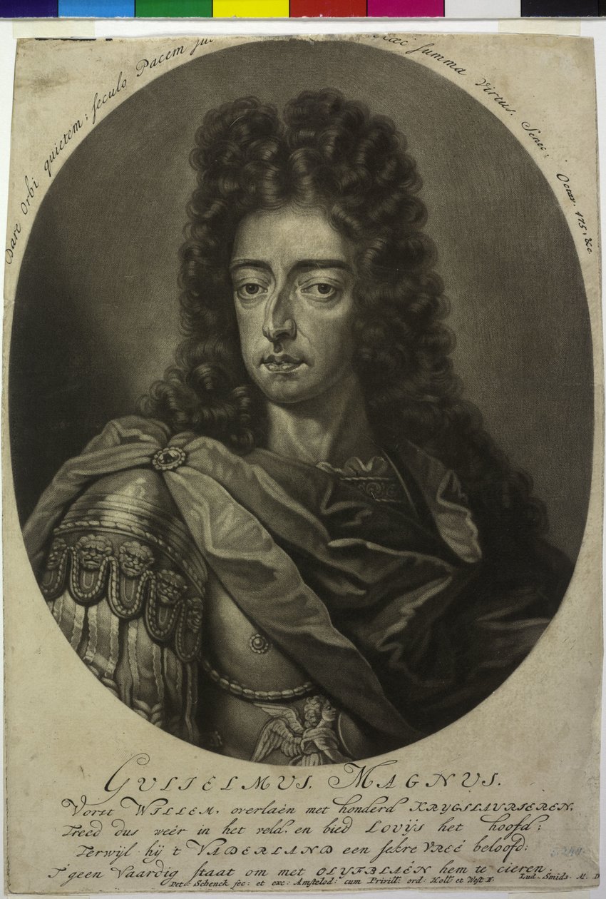 III. Vilmos orániai herceg alkotó: Pieter Schenk