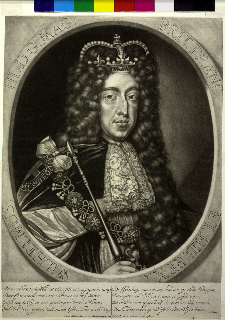 III. Vilmos orániai herceg alkotó: Pieter Schenk