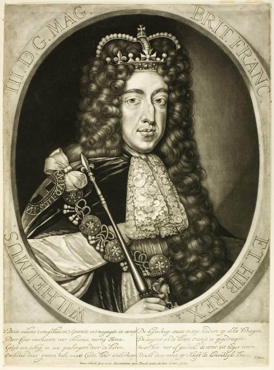 III. Vilmos angol király alkotó: Pieter Schenk