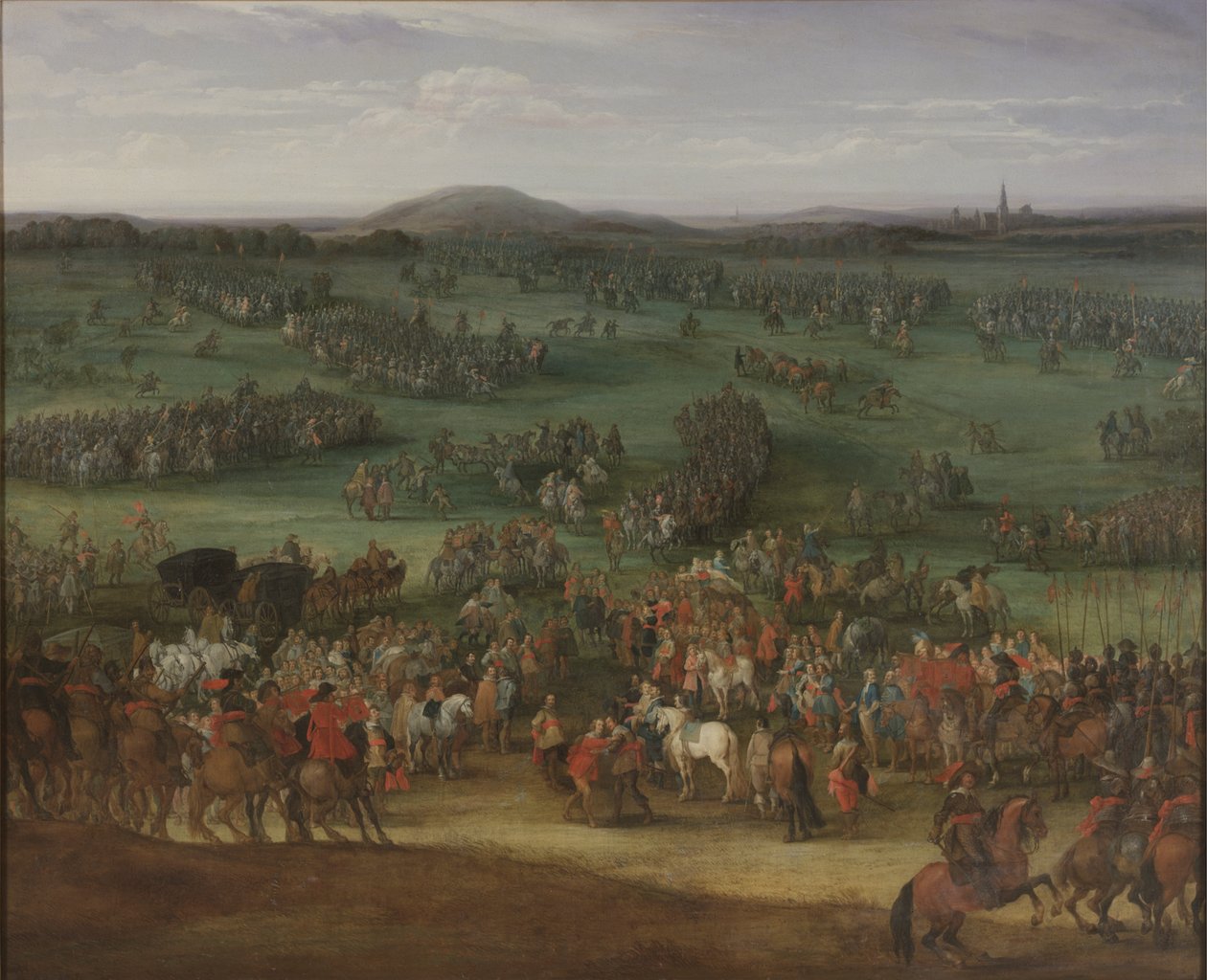 A nordlingeni csata 1634. szeptember 6-án. alkotó: Pieter Snayers