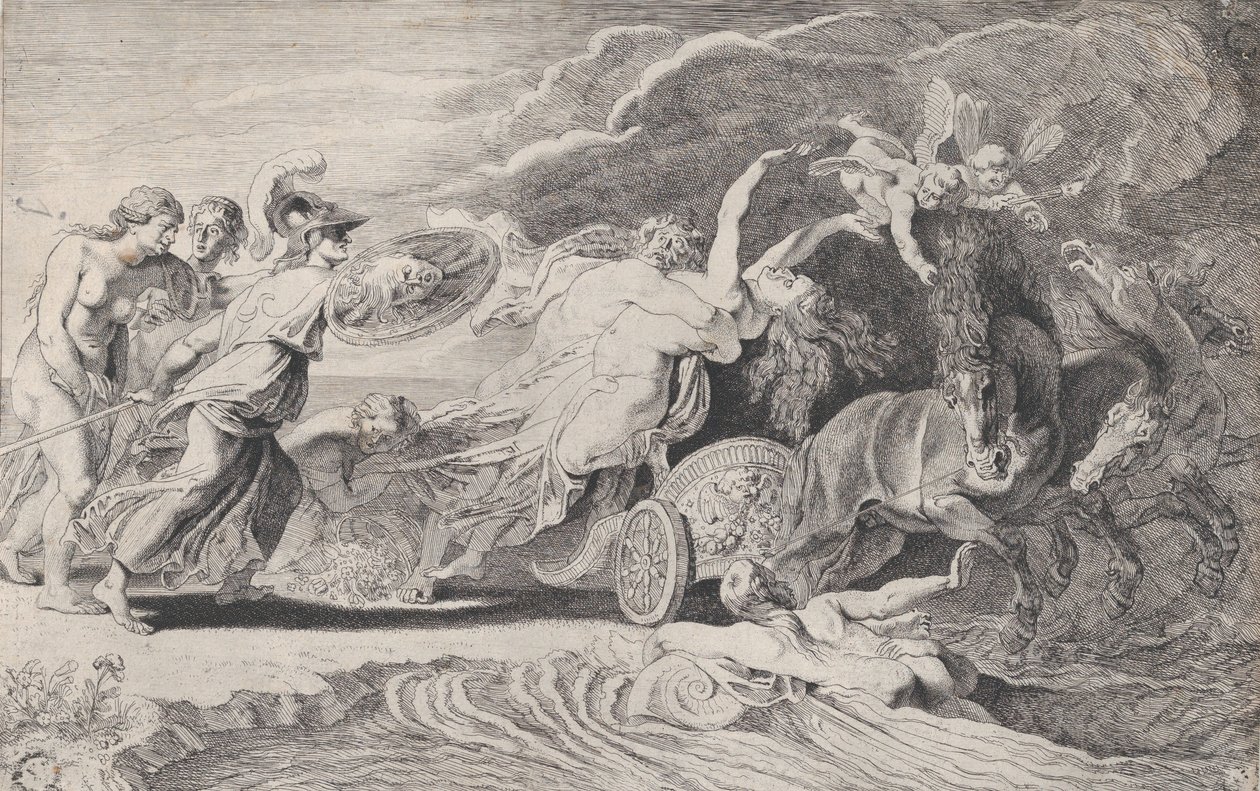 Proserpina elrablása, kb. 1620-25. alkotó: Pieter Soutman
