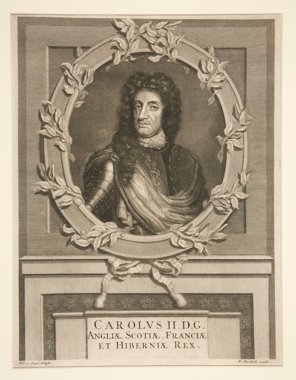 Károly, Anglia királya (1630-1685) alkotó: Pieter Stevens van Gunst