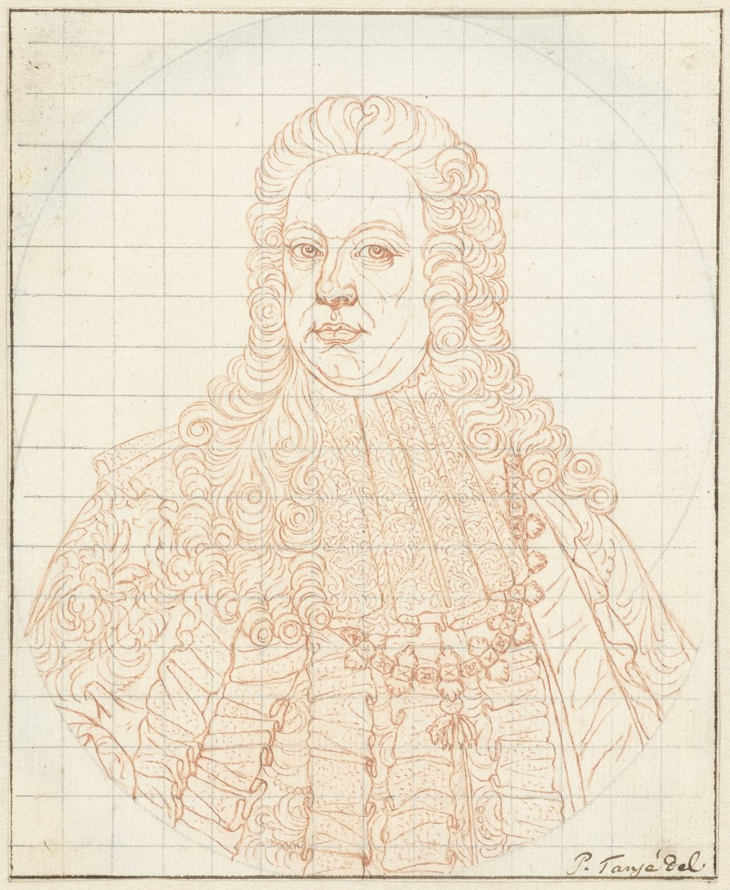 I. Stephanus Ferenc német császár portréja alkotó: Pieter Tanjé