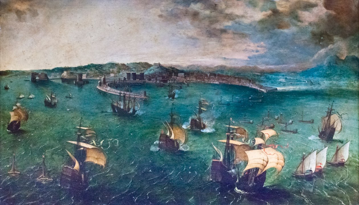 Csata a Nápolyi-öbölben alkotó: Pieter Bruegel the Elder