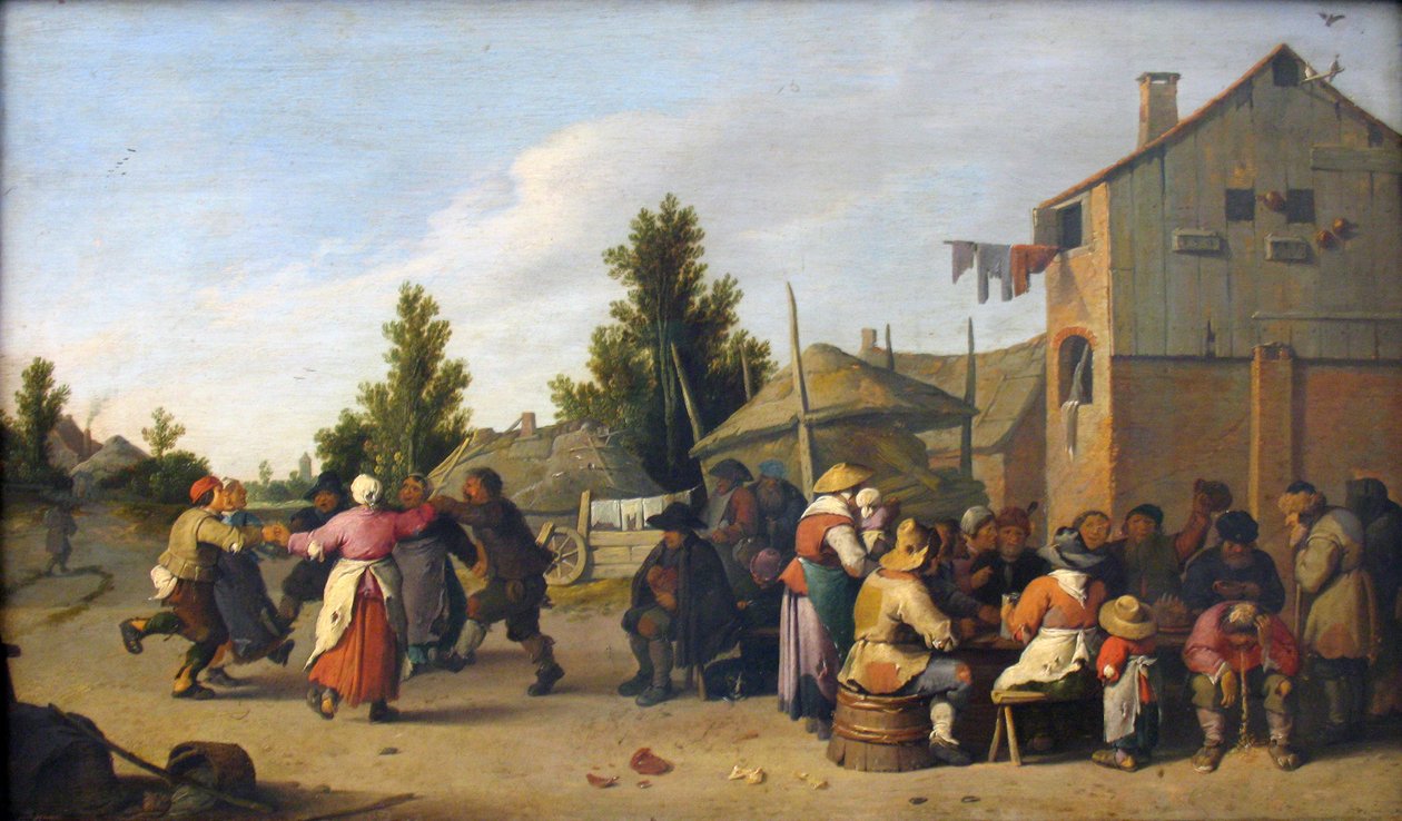 Német: Bauernbelustigung alkotó: Pieter de Bloot