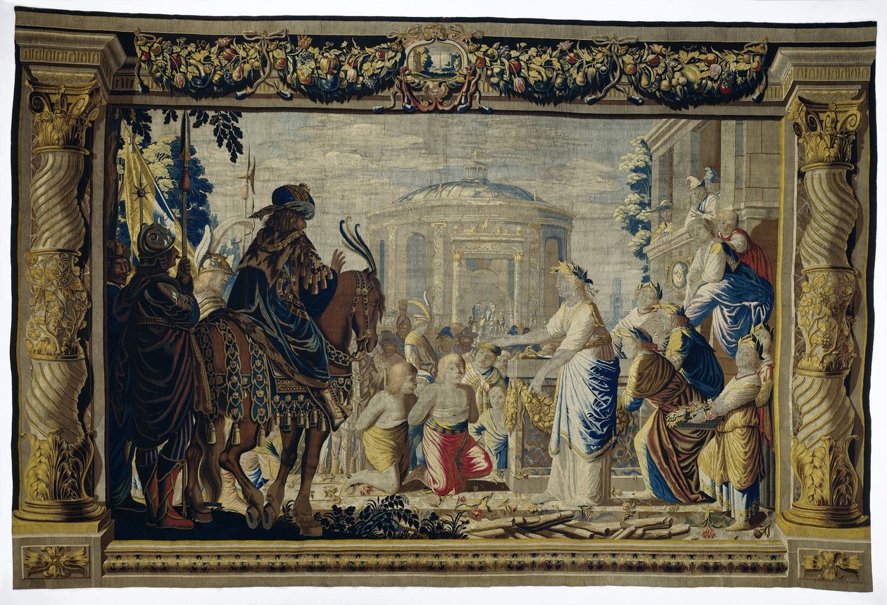 Orestes és Pylades Iphigenia számára Iphigenia és Orestes története (sorozat címe) alkotó: Pieter de Cracht