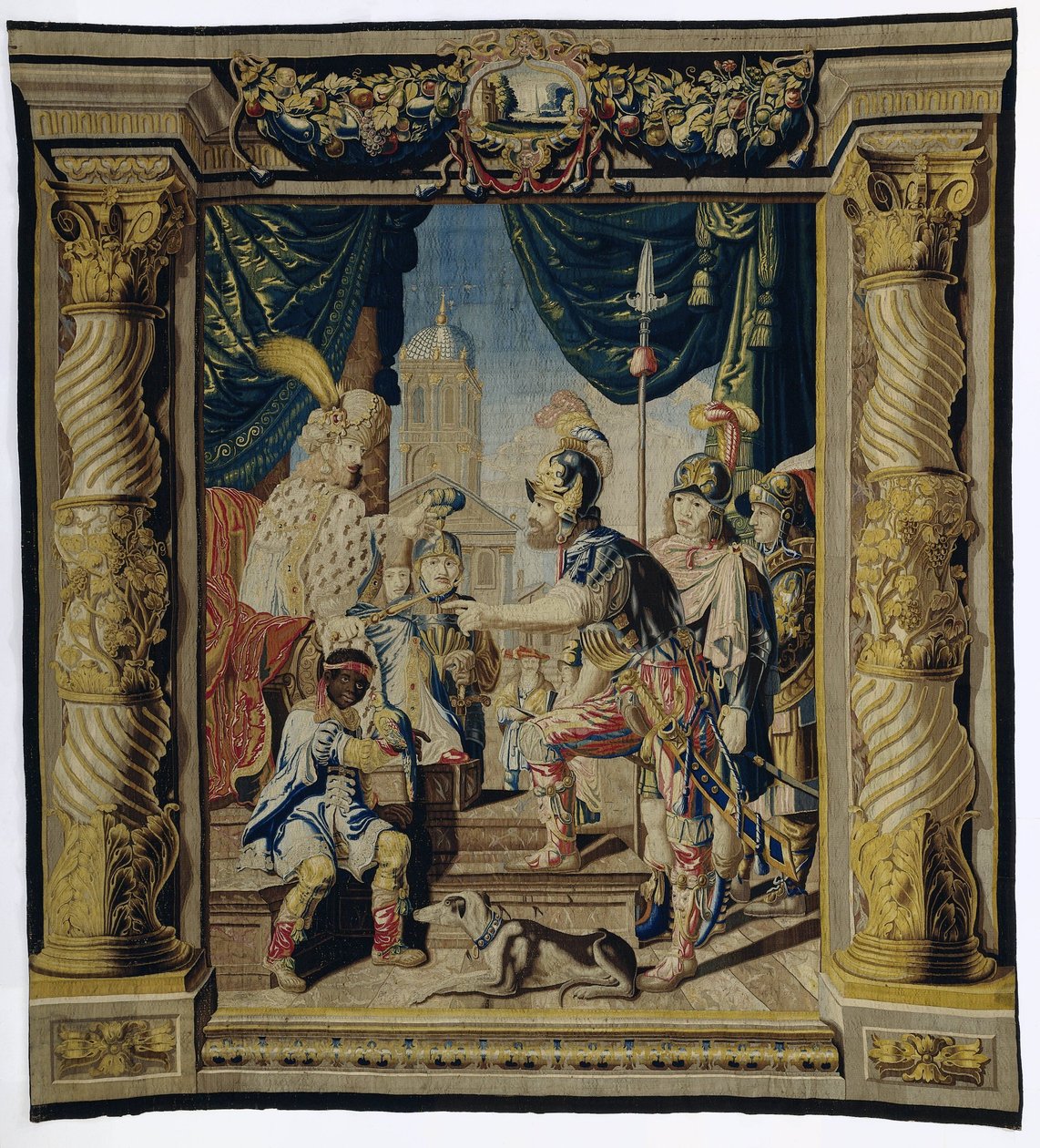 Oresztész bosszúja Aegisthuson Iphgenia és Oresztes története (sorozat címe) alkotó: Pieter de Cracht