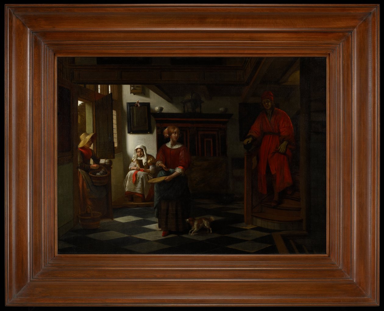 A spárgaárus alkotó: Pieter de Hooch