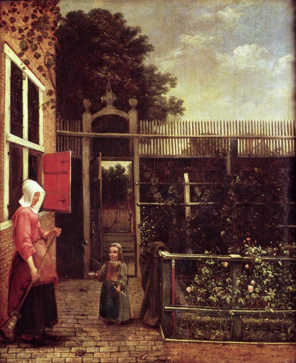 A szappanbuborékok alkotó: Pieter de Hooch