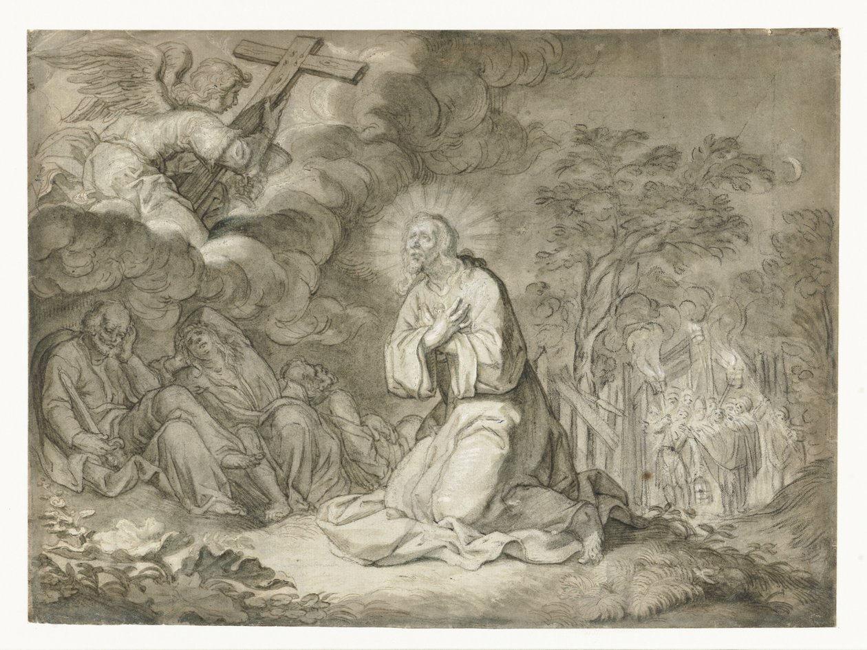 Krisztus az olajfák kertjében alkotó: Pieter de Jode (I)