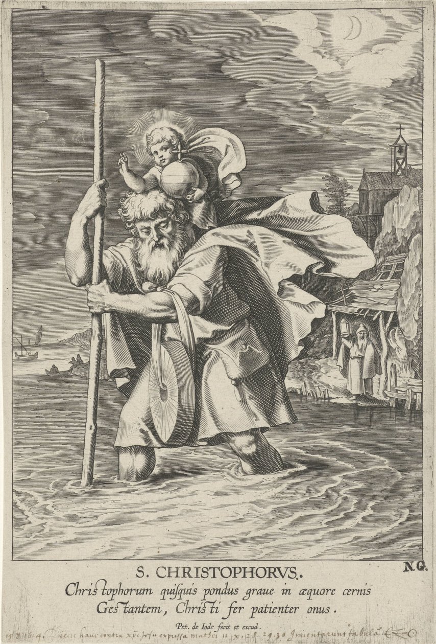 Szent Kristóf alkotó: Pieter de Jode (I)