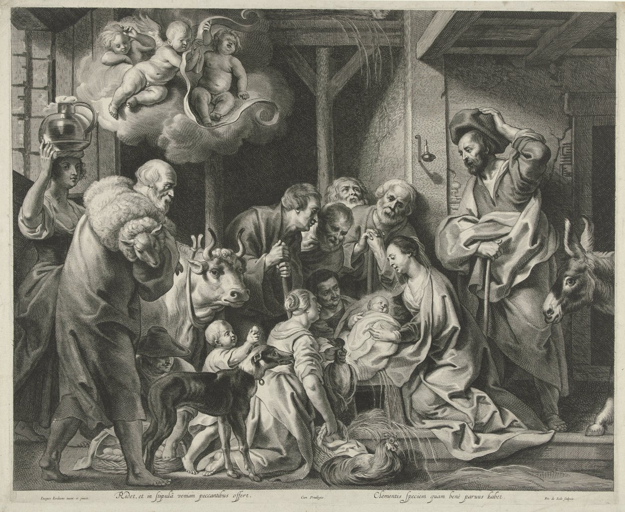 A Pásztorok imádata alkotó: Pieter de Jode (II)