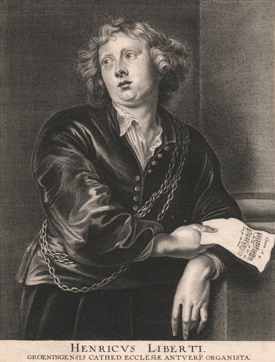 Henricus Liberti, Gröningensis Cathed. Antwerpen temploma Orgonista alkotó: Pieter de Jode