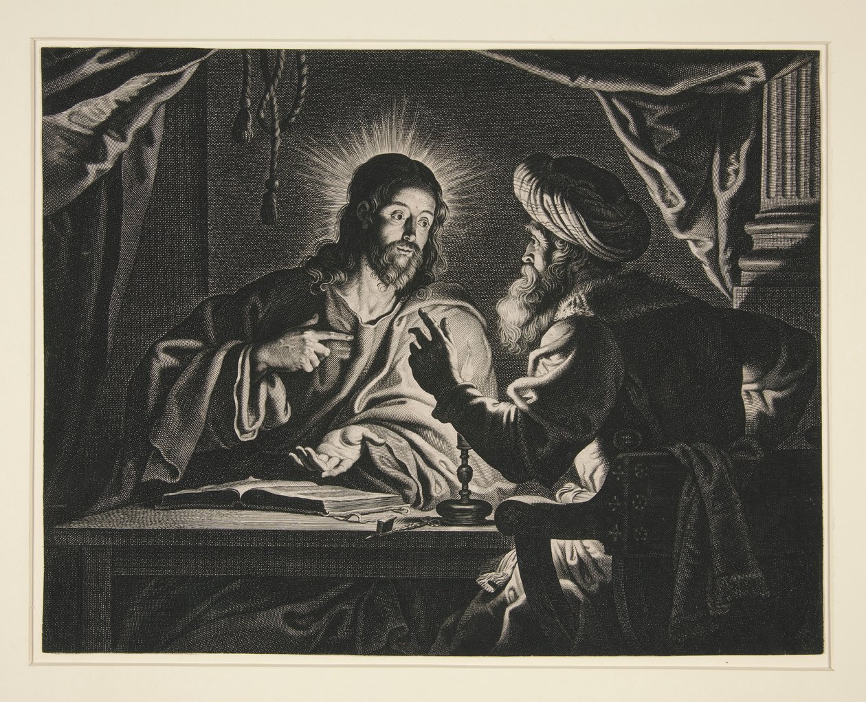 Krisztus és Nikodémus alkotó: Pieter de Jode II