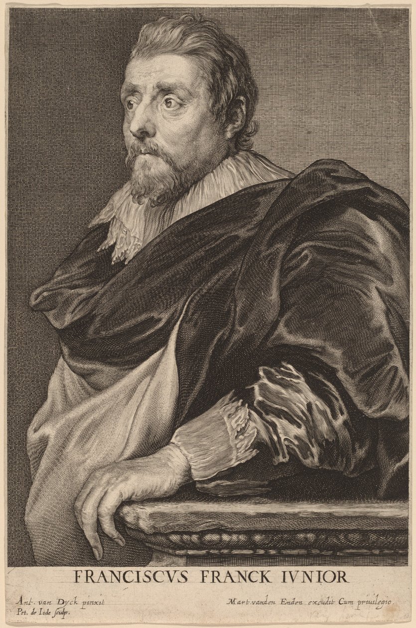 Frans Francken II alkotó: Pieter de Jode II after Sir Anthony van Dyck