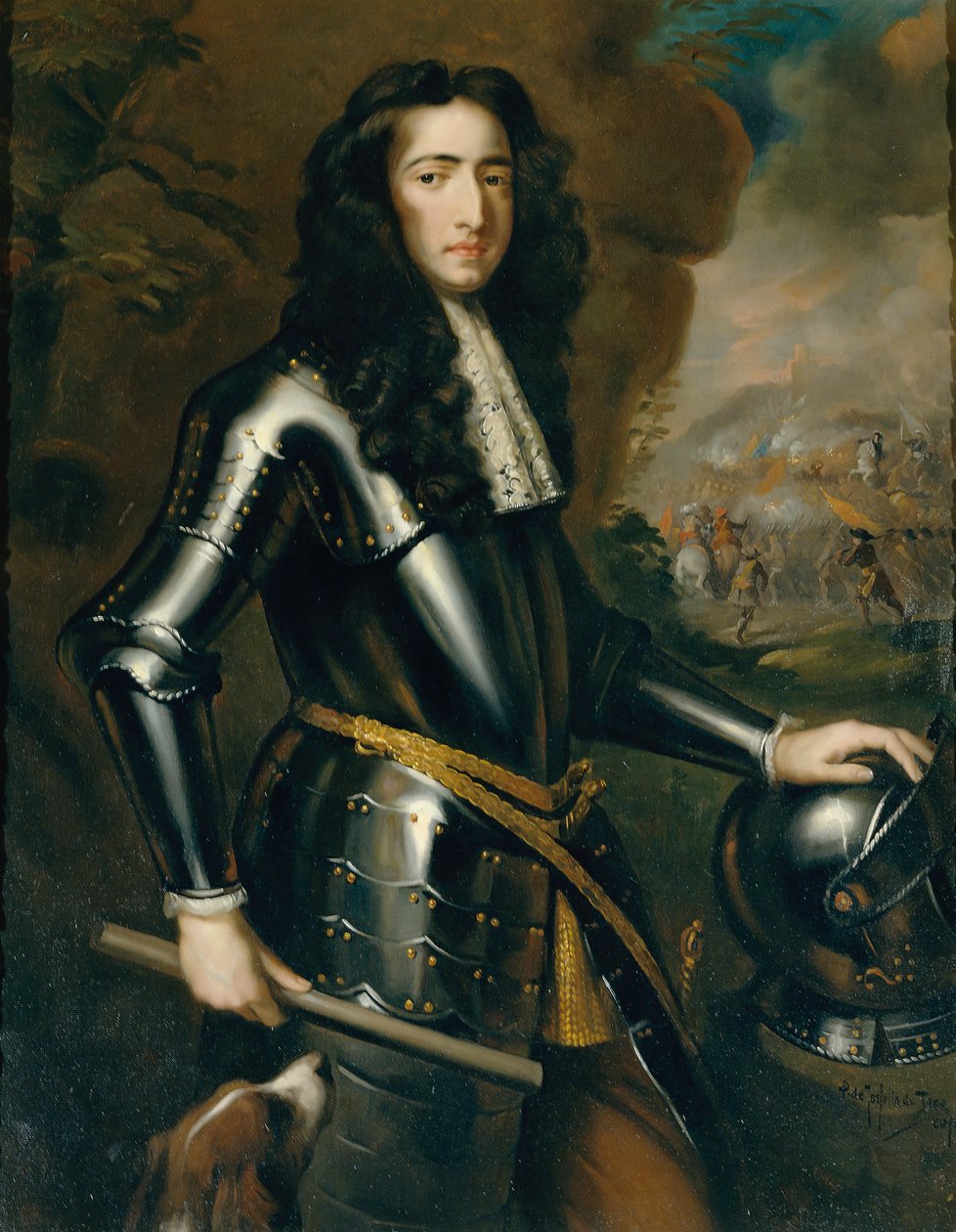 fiatal parancsnok alkotó: Pieter de Josselin