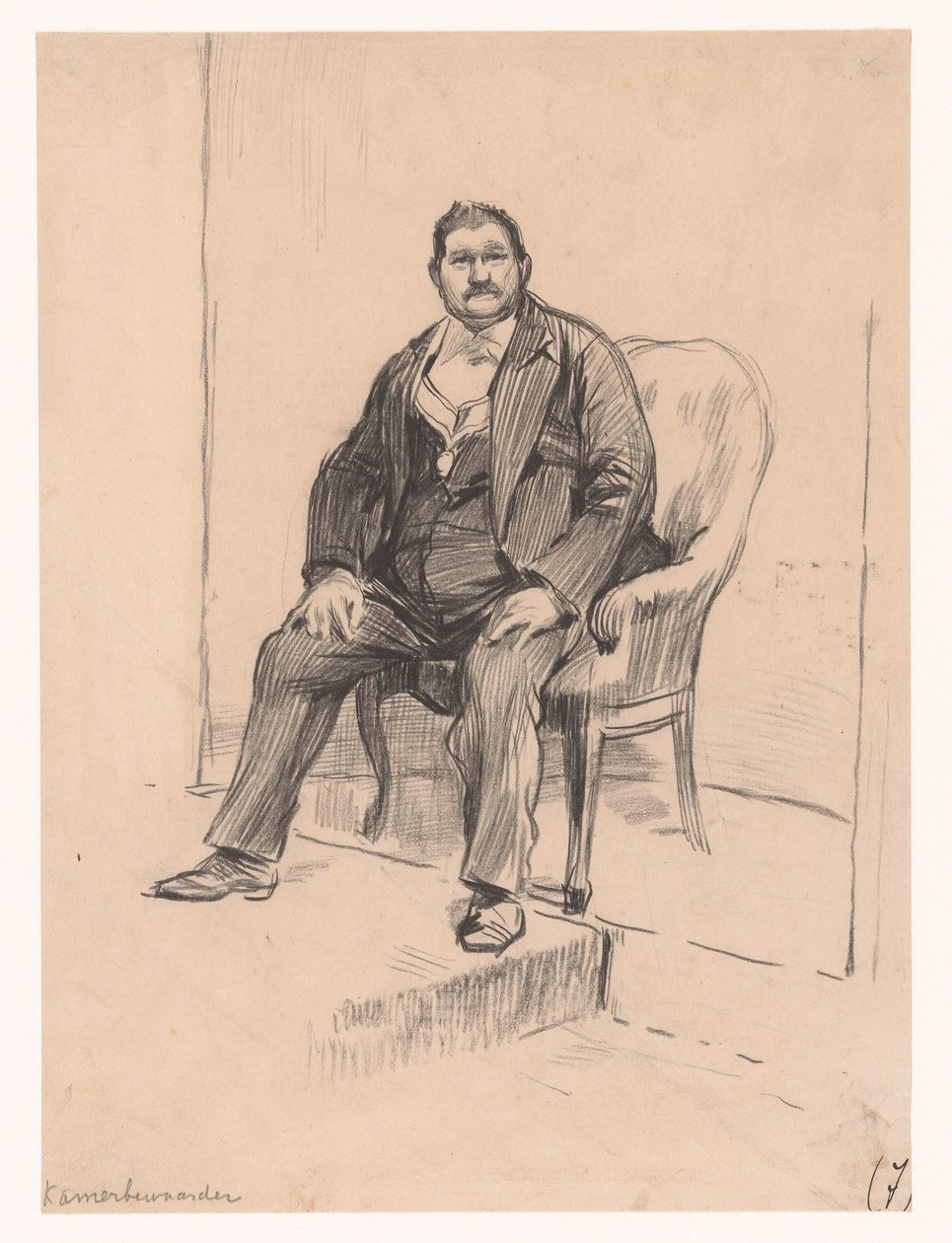szobaőr alkotó: Pieter de Josselin