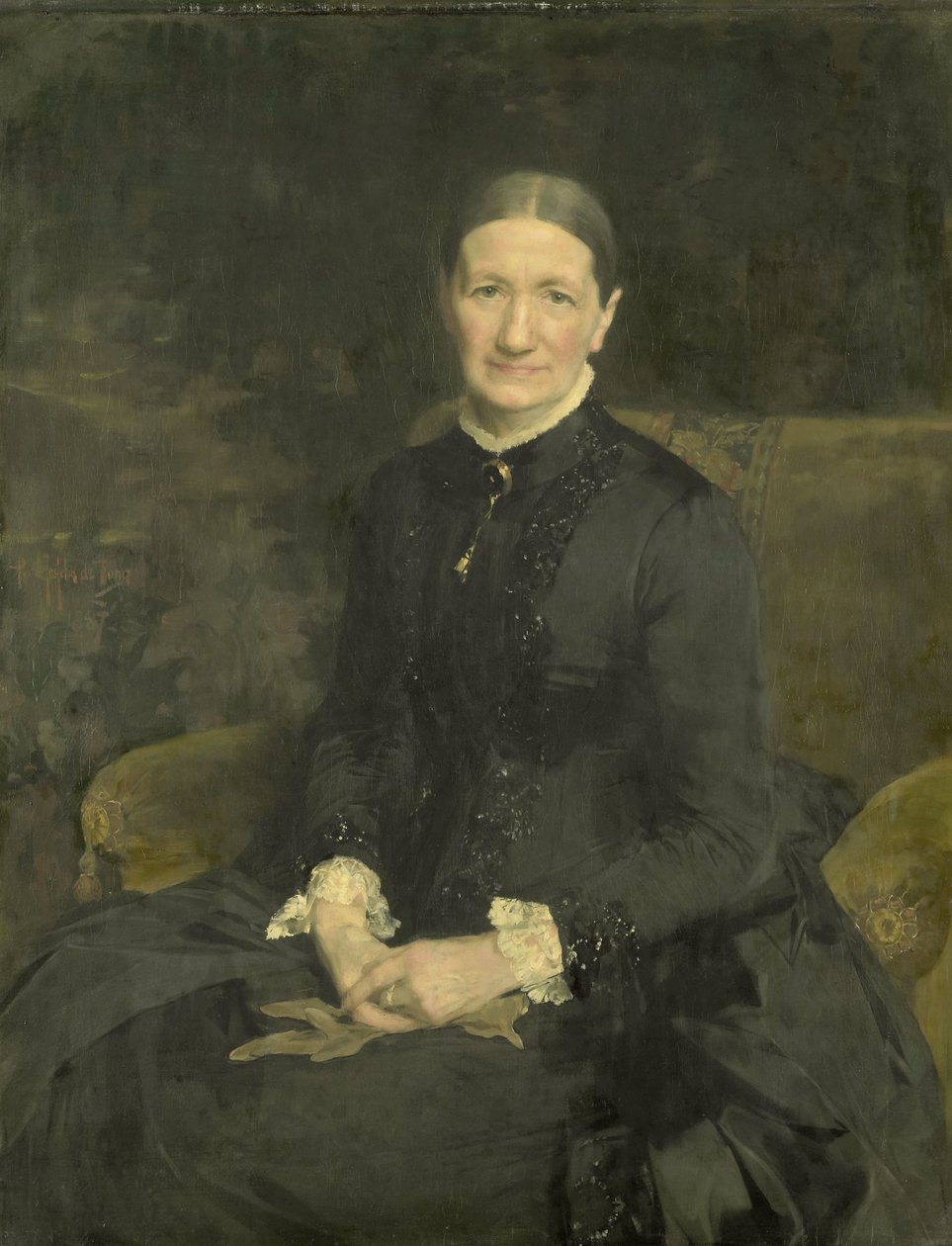 Mrs A.J. Zubli-Maschhaupt alkotó: Pieter de Josselin