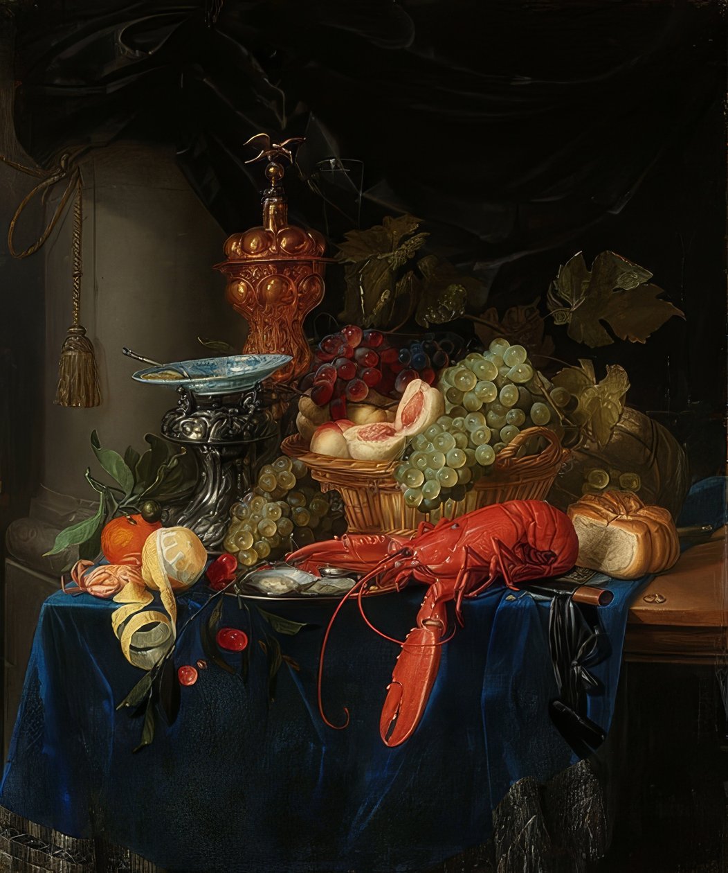 Csendélet arany serleggel alkotó: Pieter de Ring