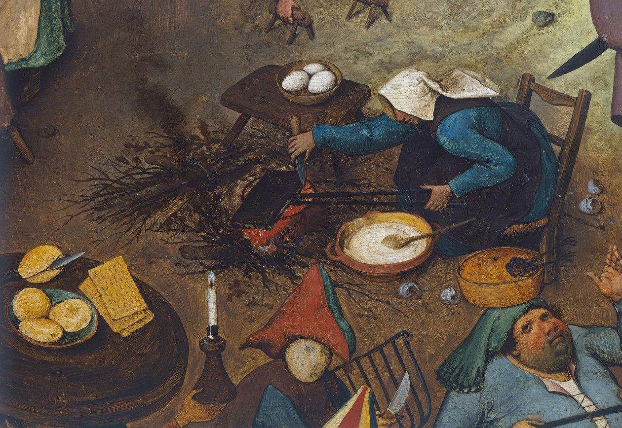 Harc a farsang és a nagyböjt között alkotó: Pieter Bruegel the Elder