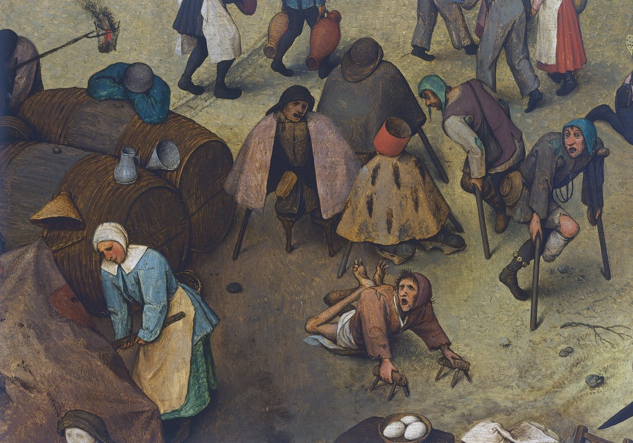 Harc a karnevál és a nagyböjt között alkotó: Pieter Bruegel the Elder