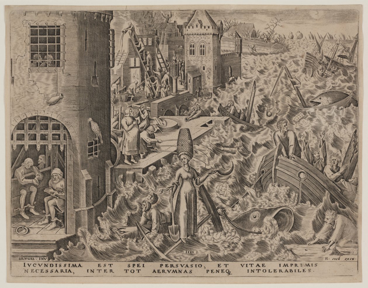 Remény (Spes) alkotó: Pieter Bruegel the Elder