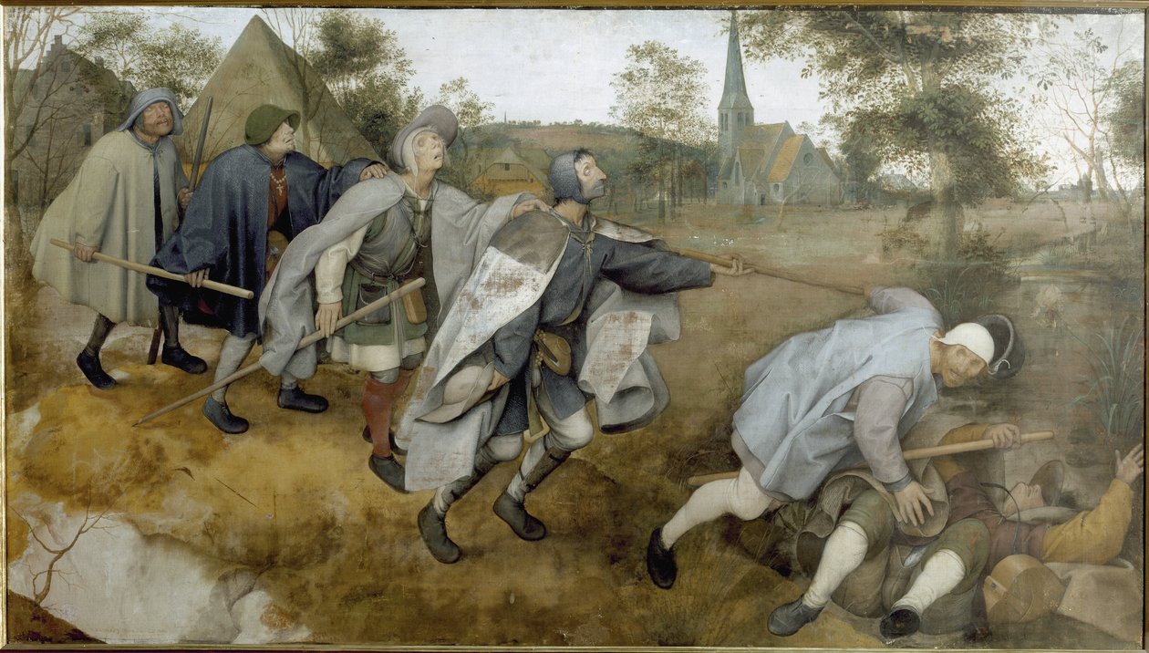 A vak példázata - Festészet alkotó: Pieter Bruegel the Elder