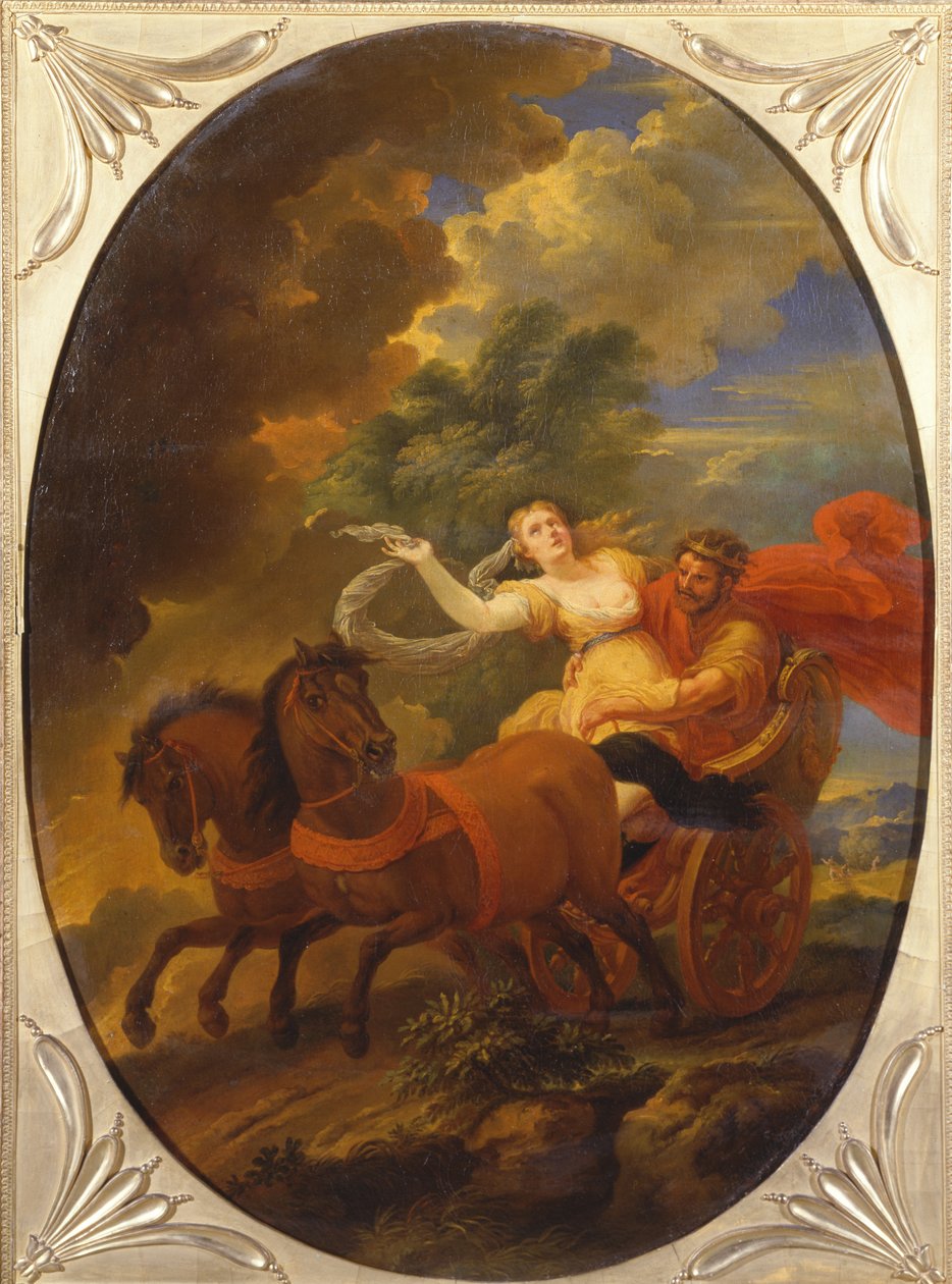 Proserpine megerőszakolása (olaj, vászon) alkotó: Pieter the Younger Mulier