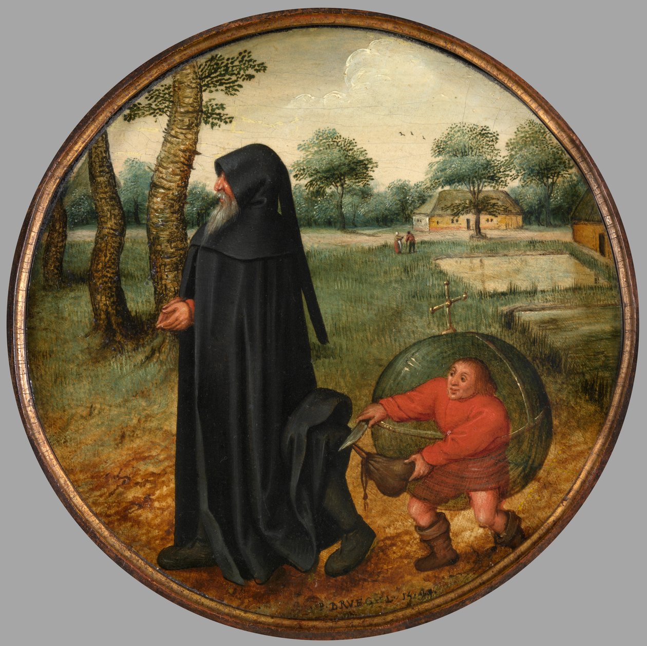 Gyászolok, mert a világ olyan megbízhatatlan alkotó: Pieter the Younger Brueghel